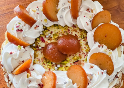 Gulab Jamun Cheesecake