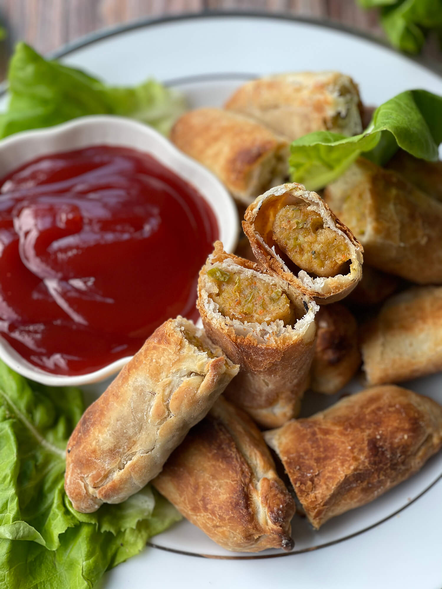 Veg Seekh Kebab Rolls