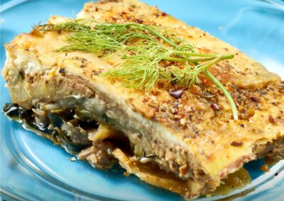 Vegetarian moussaka